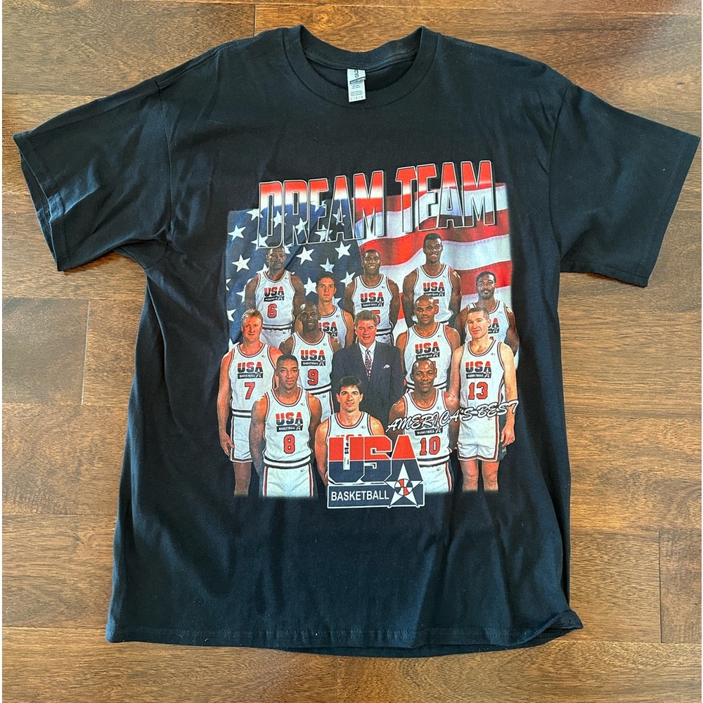Team USA Men’s Basketball Olympics 1992 Shirt Size Men’s Large Never Worn